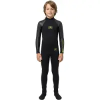 Ocean & Earth Surf School 5 Mm Långärmad Våtdräkt I Neopren Med Dragkedja På Ryggen