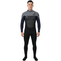 O'Neill Epic 3/2 Mm Långärmad Neopren Våtdräkt Med Bröst Blixtlås