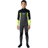 Ocean & Earth One Free Flex 3/2 Mm Långärmad Våtdräkt I Neopren Med Dragkedja På Ryggen