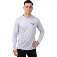 Salty Crew Overnight Hood Sunshirt Longsleeve Lycra white, XL