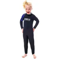 Jobe Heavy Duty 5/3 Mm Långärmad Shorty-våtdräkt Med Dragkedja Bak För Junior