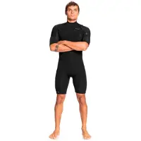 Quiksilver Everyday Sessions 2024 2/2 Mm Kortärmad Shorty Med Dragkedja Fram