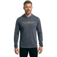 Salty Crew Flagship Hood Sunshirt Långärmad Rash Guard