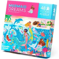 Crocodile Creek Mermaid Dreams Pussel 48 Bitar