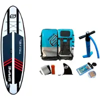 Safe Waterman Travel 9´6´´ Uppblåsbar Paddelsurfset