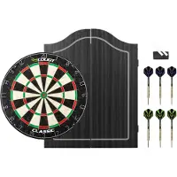Court Classic Darttavla i skåp (svart)