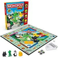 Hasbro Monopol Junior-spel I Portugisiska
