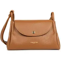 LANCASTER PARIS Handväska 'Accordéon Double' brun