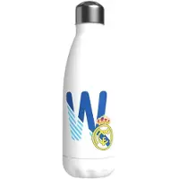Real Madrid Rostfritt Stål Anpassad Flaska Med Bokstaven W 550ml