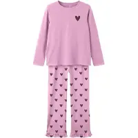 Name it Pyjamas - 2-delad - NkfReaq - Fullständig Blooming Rosa - - 8 år (128) - Pyjamas 2-delad