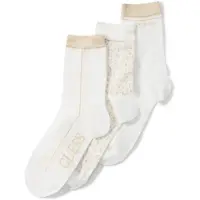 GUESS Sockor guld / vit