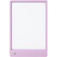 Lalarma Ritbord m. Ljus - Lila - - One Size - Griffeltavla
