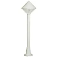 Albert Pollare uthomus WEGELEUCHTE, dimbar, Vitt / opal, Aluminium / grå / zink, Modern, Utomhuslampa