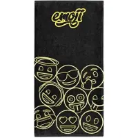 Otso Emoji Neon Faces Mikrofiberhandduk