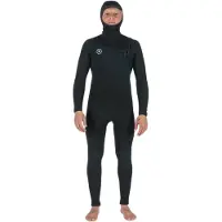 Vissla 7 Seas 6-5 Full Långärmad Våtdräkt Med Huva Och Dragkedja På Bröstet