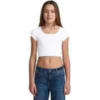 G-Star Girls South Tee - White - girls