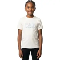 Emporio Armani T-shirts med korta ärmar EA7 7B000295 pojkar - Vit - 12 år