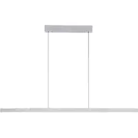 Paul Neuhaus Pendellampa Adriana Comfort Lift, dimbar, Aluminium / grå / zink, Vardagsrum / matsal, Aluminium / grå / zink, Modern