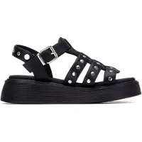 Xti för kvinnor. 14523801-NEGRO Sandaler 145238 svart (41), Karta, Spänne, Casual, Deportivo