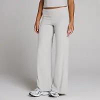 Myprotein MP Ribbade Wide Leg Leggings för Kvinnor - Grå Melerad - XXL