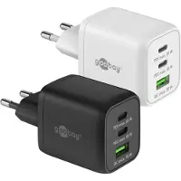 Goobay USB-C PD multiport snabbladdare (65 W), svart (64753)