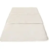 THE WHITE STONE Protège-matelas avec 3 Alèses Amovibles 80 x 190 cm vit