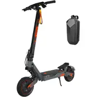 KUKIRIN Elektrisk Scooter G2 Ultra 10 Däck 800W x 2 Motor Dubbla Skivbromsar 48V 18AH LED-display Hopfällbar E-Scooter Maxlast 120Kg Bag svart