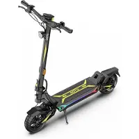 OOTD Dagens Outfit SR1 Elsparkcykel 10 1400W Motor Terräng Elsparkcykel 48V 20AH Full Fjädring Maxvikt 120Kg Dubbla Skivbromsar