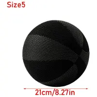 Pogo Storlek 5 7 Viktad Tyst Träningsbasketboll Högstudsande Skumboll För Inomhus Skjutning Dribbling Hemma Träning Ljudlös black