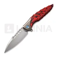 Rike Knife Thor 7 TI G10 Red fällkniv
