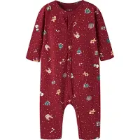 Name it Pyjamas 'NBNVismas' guldgul / smaragd / mörkröd / vit