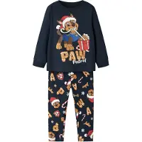 Name it Pyjamas 'NMMSlavo Paw Patrol' mörkblå / ljusbrun / grenadine / vit