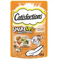 Mars Catisfactions Kattgodis Med Grillade Fåglar 55g 6 Enheter