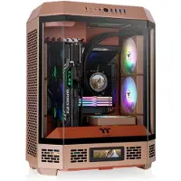 Thermaltake The Tower 600 Gravel Sand Midi-Tower Datorchassi Brons (metallic), Svart Sidofönster
