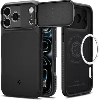 Spigen iPhone 17 Pro/18 Pro Optik Armor Mag Skal - Svart
