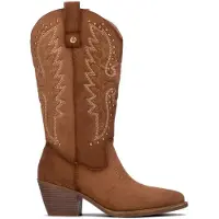 Xti för kvinnor. 14610201-TAUPE Stövlar 146102 taupe (39), 5 till 8 cm, Zip, Casual