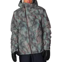 686 - Skidjackor - M Hydra Thermagraph Jacket Charcoal Patina för UnisexUll - Storlek L - Blå
