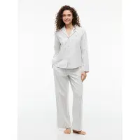 Tommy Hilfiger Underwear Pyjamas grå / off-white