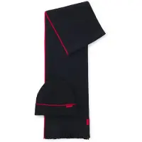 HUGO Zaschel 10260700 Red Halsduk