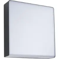 Paulmann LED-utomhusvägglampa Azalena ZigBee, 2200 K, svart Azalena, dimbar, Svart, Aluminium / grå / zink, Smarta hem vägglampa utomhus