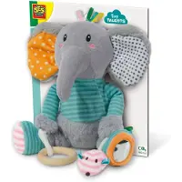 SES Creative Aktivitetselefant - 21 cm - Olfi - - One Size - Aktivitetsleksaker