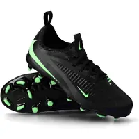 Nike Phantom 6 Academy Low Cut Mg Shadow - Svart/illusion Green Barn - Multi Ground (Mg), storlek 35