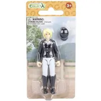 Collecta Kvinlig Turneringsryttare Med Bredbrättad Ridhjälm