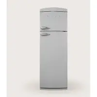 Evvo 8435743900669-frigorífico 2 Puertas F50gy Retro Tvådörrars Kylskåp