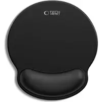 TechProtection A200 musmatta med handledsstöd i gel - 25x22.5cm - svart