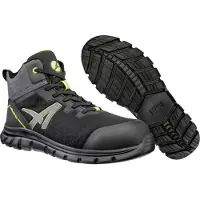 Albatros HELIUM BLK/YELLOW MID S3S SR 637280263000047 Arbetssko S3S Skostorlek (EU): 47 Svart-gul 1 par