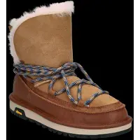 Ugg för kvinnor. 1180394 Läderstövlar Classic Tread Boot brun (38), Hud, Karta, Nyckelband, Casual