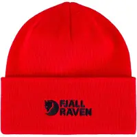 Fjällräven - Mössor - Vardag Beanie True Red för Unisex - Röd