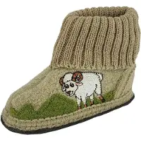 Beck Innesko 'Böckle' beige / brun / grön / vit
