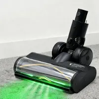 24.Se Dammsugarmunstycke med Grön LED till Dreame R10 / R20 / T20 / T30 / Golvmunstycke / Dammupptäckande borstmunstycke